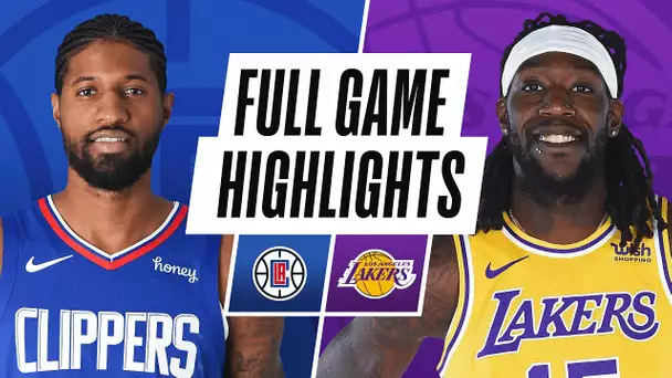 CLIPPERS at LAKERS | PRESEASON HIGHLIGHTS | December 11, 2020