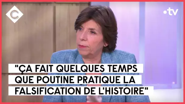 Faut-il sanctionner plus sévèrement l’économie russe ? - Catherine Colonna - C à Vous - 21/02/2023