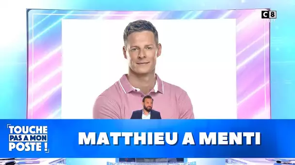 Matthieu Delormeau a menti
