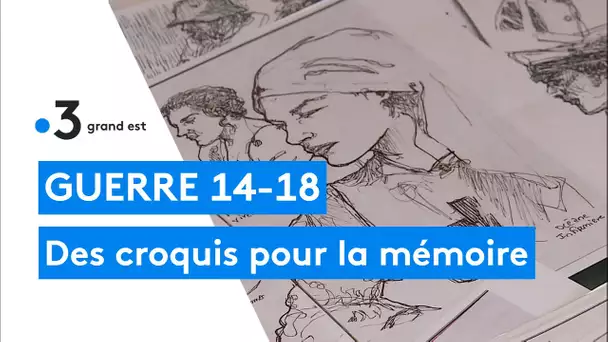 Guerre 14-18 : L'illustrateur David Bulle sort un carnet de croquis