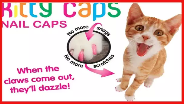 Kitty Caps Nail Caps for Cats - Spring Green