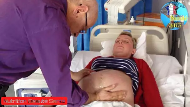 Un médecin appuie sur le ventre d’une femme enceinte, quand l’incroyable se produit !
