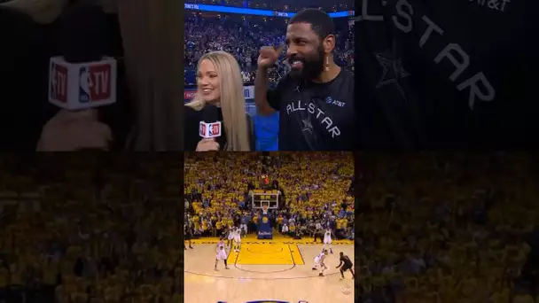 Kyrie relives history 🏆