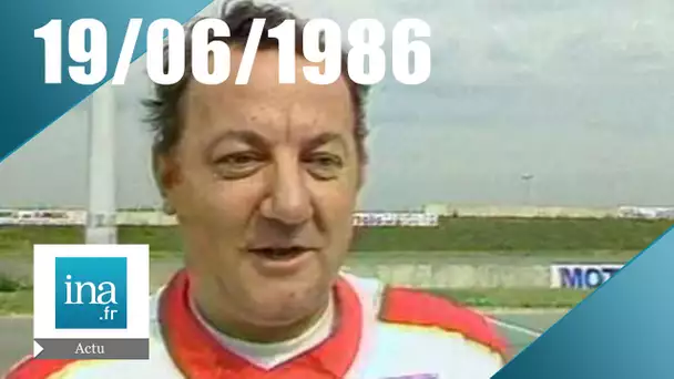20h Antenne 2 du 19 juin 1986 - Mort de Coluche | Archive INA