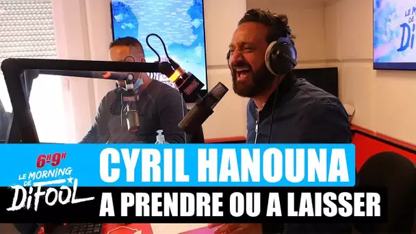 Cyril Hanouna  - Interview "À prendre ou à laisser" #MorningDeDifool