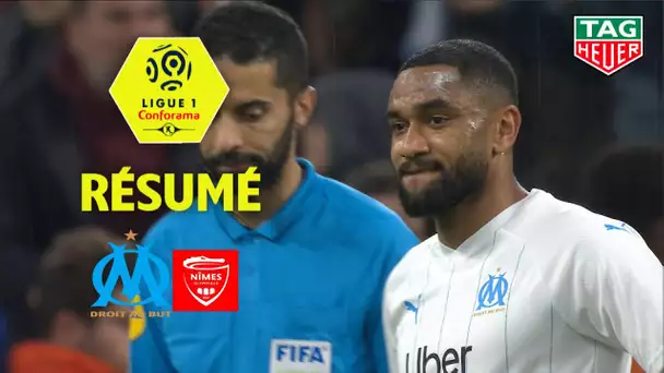 Olympique de Marseille - Nîmes Olympique ( 3-1 ) - Résumé - (OM - NIMES) / 2019-20