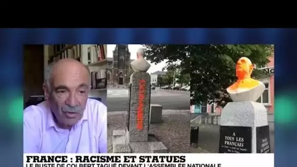 Racisme et statues taguées : "Nous devons refuser tout ce qui nous pousse aux extrêmes"