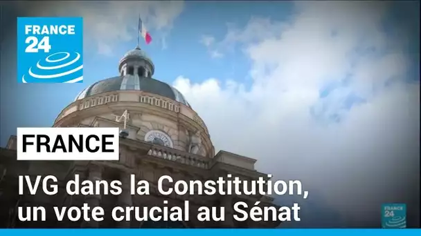 IVG dans la Constitution : un vote crucial au Sénat • FRANCE 24