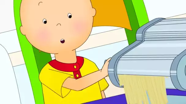 Caillou et les Pâtes | Caillou en Français