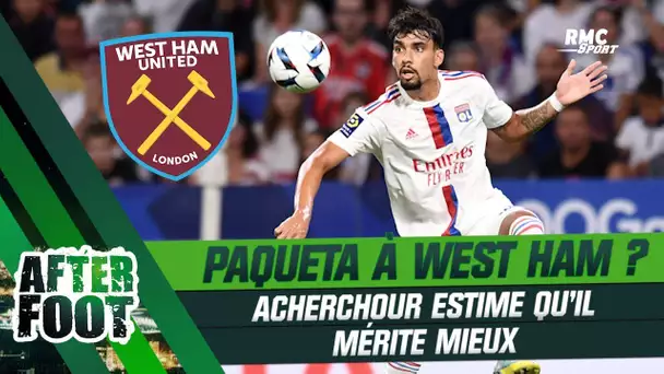 OL : Acherchour estime que Paqueta mérite mieux que West Ham