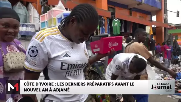 Côte d´Ivoire : les derniers préparatifs avant le nouvel an à Adjamé