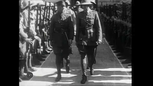 La Grande Guerre en Afrique du Sud, le Général Botha à Pretoria en Afrique du Sud