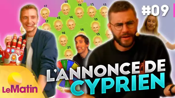 CYPRIEN en guest fait une annonce / Fitness avec Dina / La Switch Lite présentée  - Le Matin #09