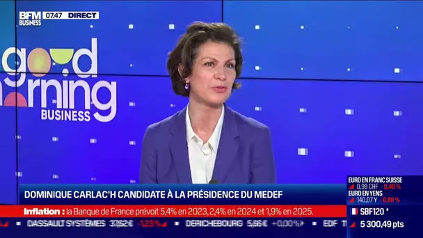 Dominique Carlac'h (Medef) : Dominique Carlac'h candidate à la présidence du Medef