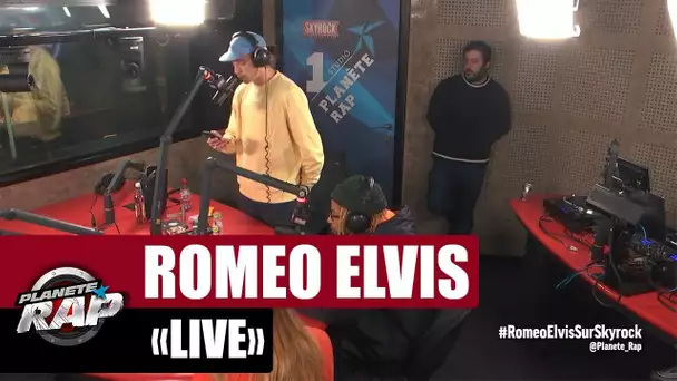 Roméo Elvis en live dans #PlanèteRap