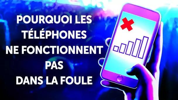 C’est Bizarre Mais Les Téléphones Ne Fonctionnent Pas Dans La Foule