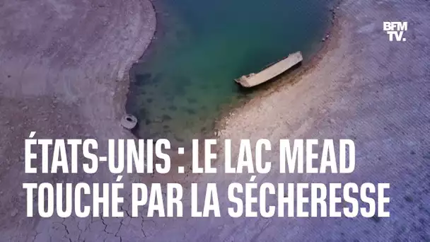 États-Unis: le lac Mead, plus grande réserve d'eau du pays, fortement touché par la sécheresse