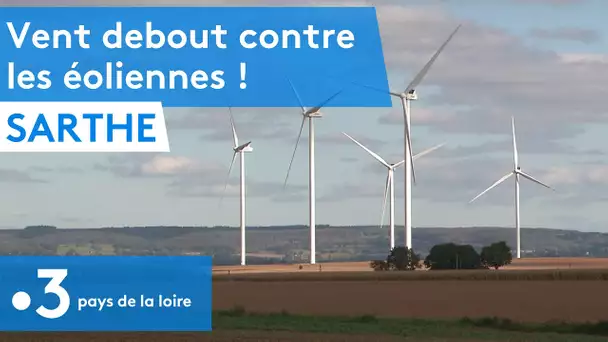Sarthe : vent debout contre les éoliennes