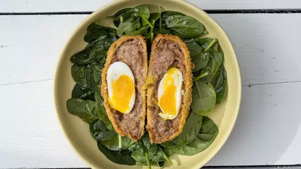 RECETTE #6 - Scotch eggs, mayonnaise aux herbes - Fabrice Mignot