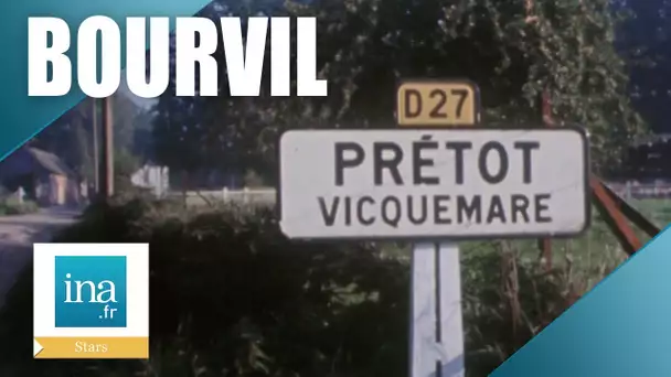 Prétot-Vicquemare, le village de Bourvil | Archive INA