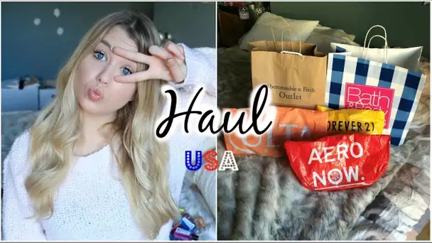 [ Haul n°14 ] : USA | Ulta, Bath & Body Works, Aéropostale, Forever 21 🇺🇸 & Giveaway !