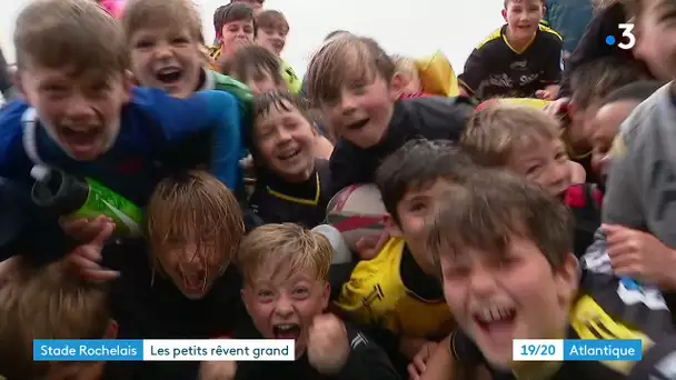 Stade Rochelais : comment les joueurs de l'école de rugby se préparent aux matchs de leurs champions
