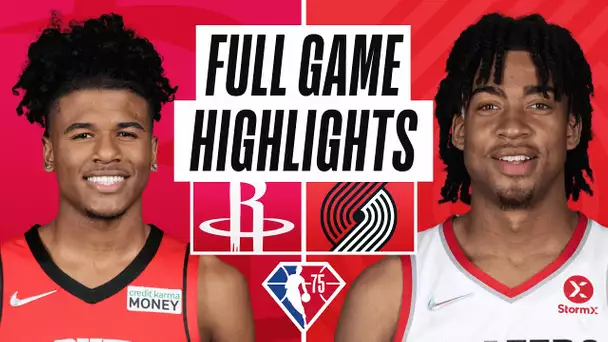 ROCKETS at TRAIL BLAZERS | FULL GAME HIGHLIGHTS | March 25, 2022