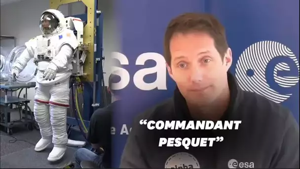 Thomas Pesquet explique en quoi consiste son rôle de commandant de l'ISS