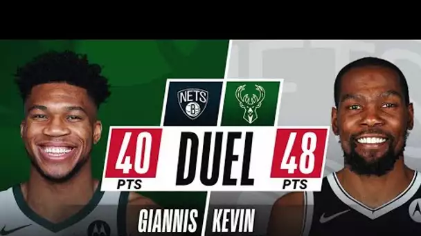 KD & Giannis Duel in OT to LAST SECOND in Game 7! 🚨