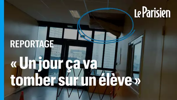 Des profs exercent leur droit de retrait face à l'insalubrité de leur lycée à Alfortville