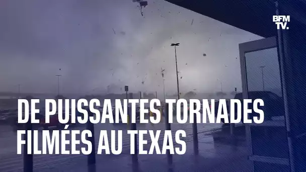 D'importantes tornades ont frappé le Texas aux États-Unis