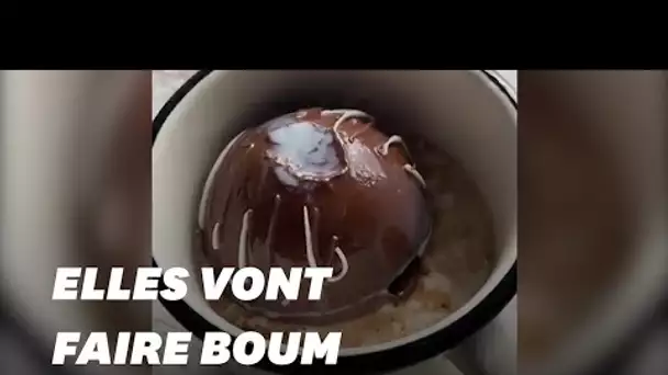 Après les bombes de bains, voici la bombe de chocolat