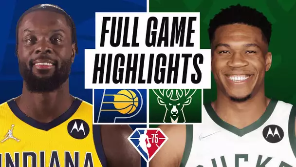 PACERS at BUCKS | FULL GAME HIGHLIGHTS | February 15, 2022