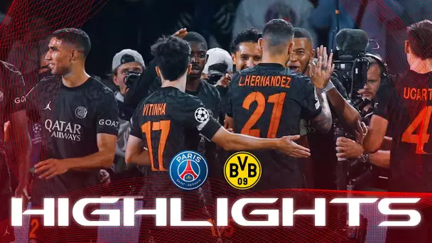 HIGHLIGHTS | PSG 2-0 Dortmund - ⚽️ MBAPPÉ & HAKIMI