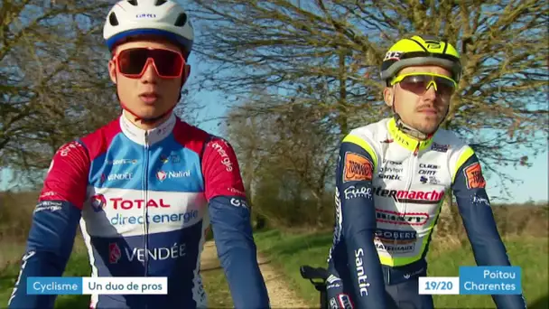 Cyclisme : Valentin Ferron et Jérémy Bellicaud, un duo de chocs