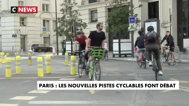 Paris : les nouvelles pistes cyclables font débat