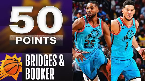 Devin Booker & Mikal Bridges Score 50 Combined Points In Suns W! | November 22, 2022