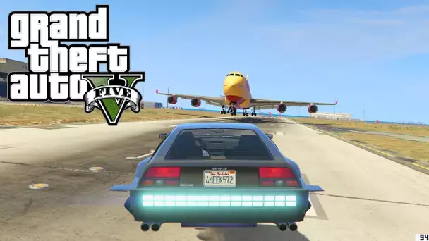 GTA 5 - EXPERIENCES DROLES ET INCROYABLES AVEC LA NOUVELLE VOITURE VOLANTE