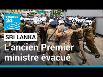Sri Lanka : l'ancien Premier ministre placé en sécurité par l'armée • FRANCE 24