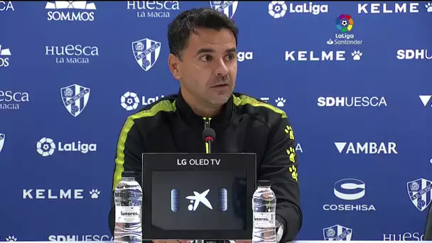 Rueda de prensa SD Huesca vs SD Eibar