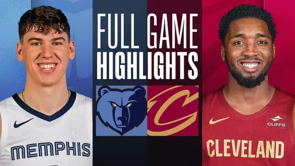 GRIZZLIES at CAVALIERS | FULL GAME HIGHLIGHTS | April 10, 2024