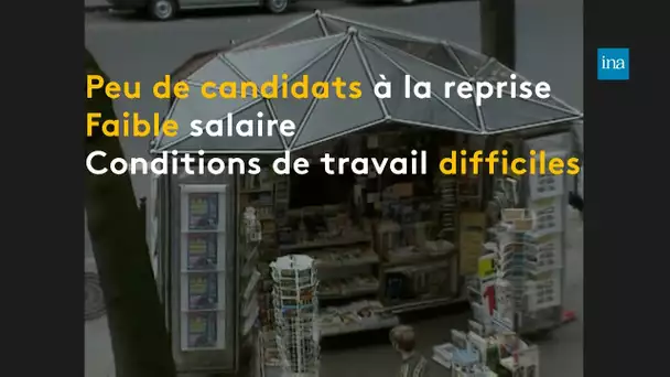 Les kiosquiers parisiens, un emblème en voie de disparition | Franceinfo INA
