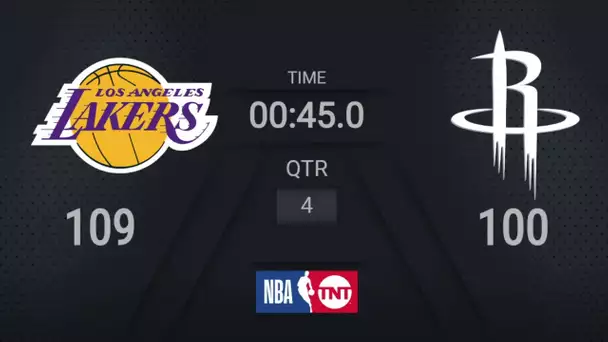 Rockets @ Lakers | NBA on TNT Live Scoreboard | #WholeNewGame