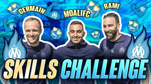 Adil Rami, Valère Germain Skills challenge avec MOALIFC 👏