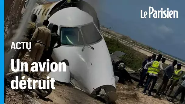 Violente sortie de piste d'un avion à l’aéroport de Mogadiscio en Somalie, deux blessés