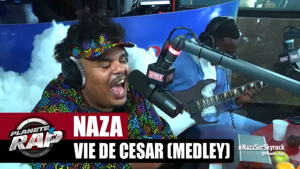 [Exclu] Naza "Vie de César" (Medley) #PlanèteRap