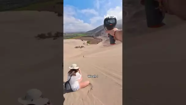 Un Français bat le record du monde de ski de vitesse sur sable