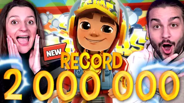 ON EXPLOSE NOTRE RECORD SUR SUBWAY SURFERS !