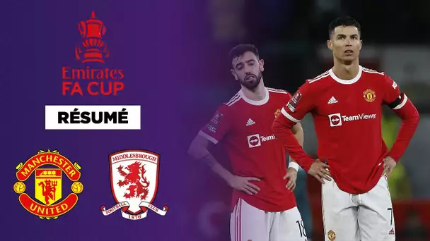 🏆🇬🇧 Résumé - FA Cup : Piégé par Middlesbrough Manchester United prend la porte