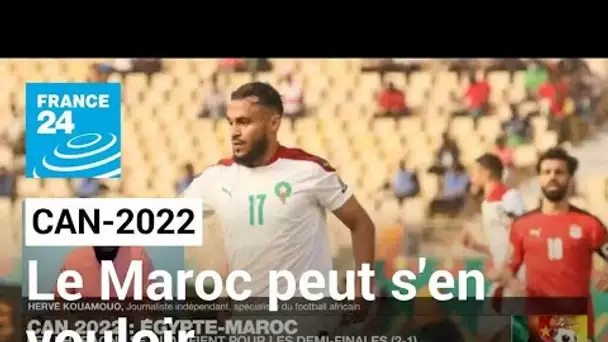 CAN-2022 : Le Maroc peut s'en vouloir après cette élimination face à l'Égypte • FRANCE 24